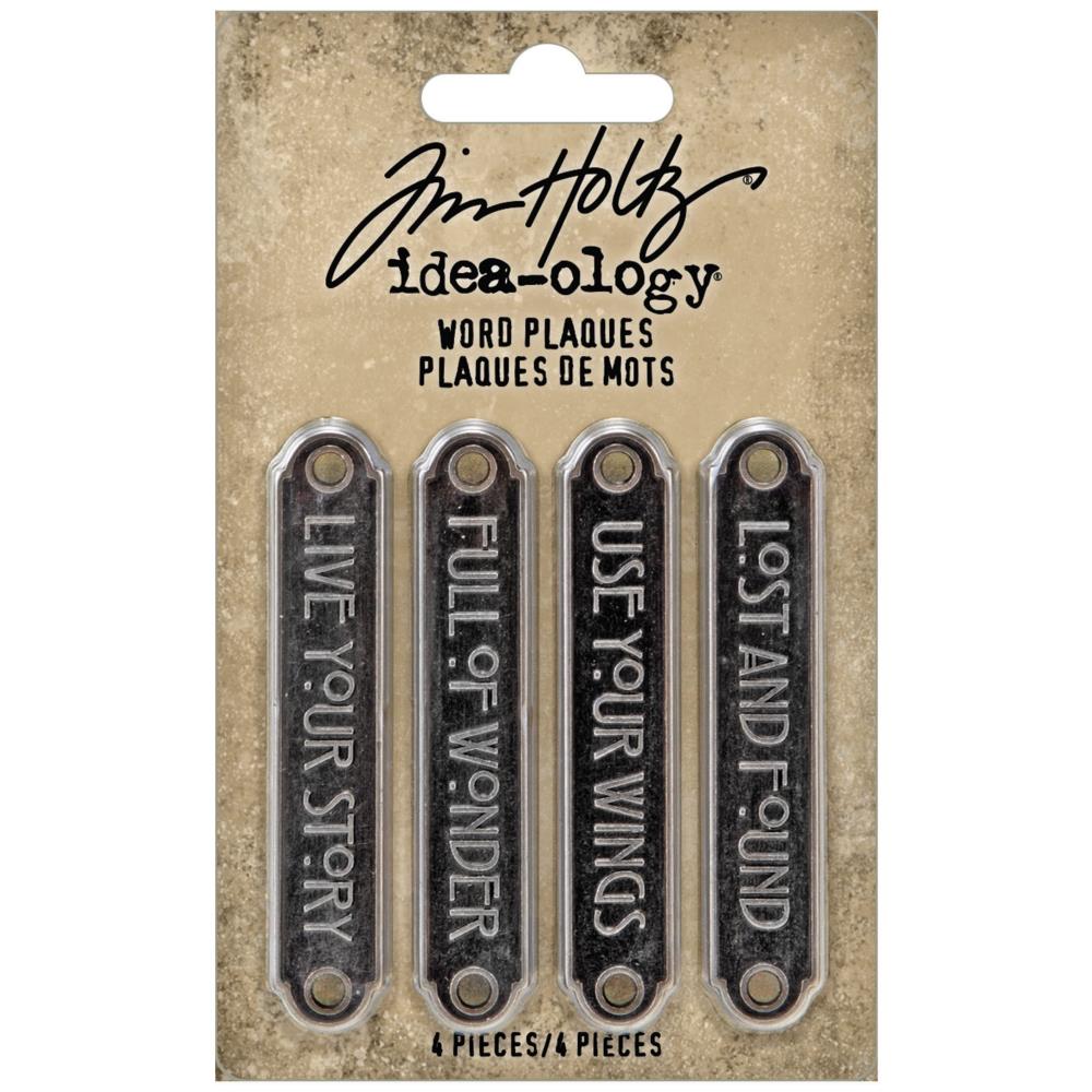 Idea-Ology Metal - Word Plaques
