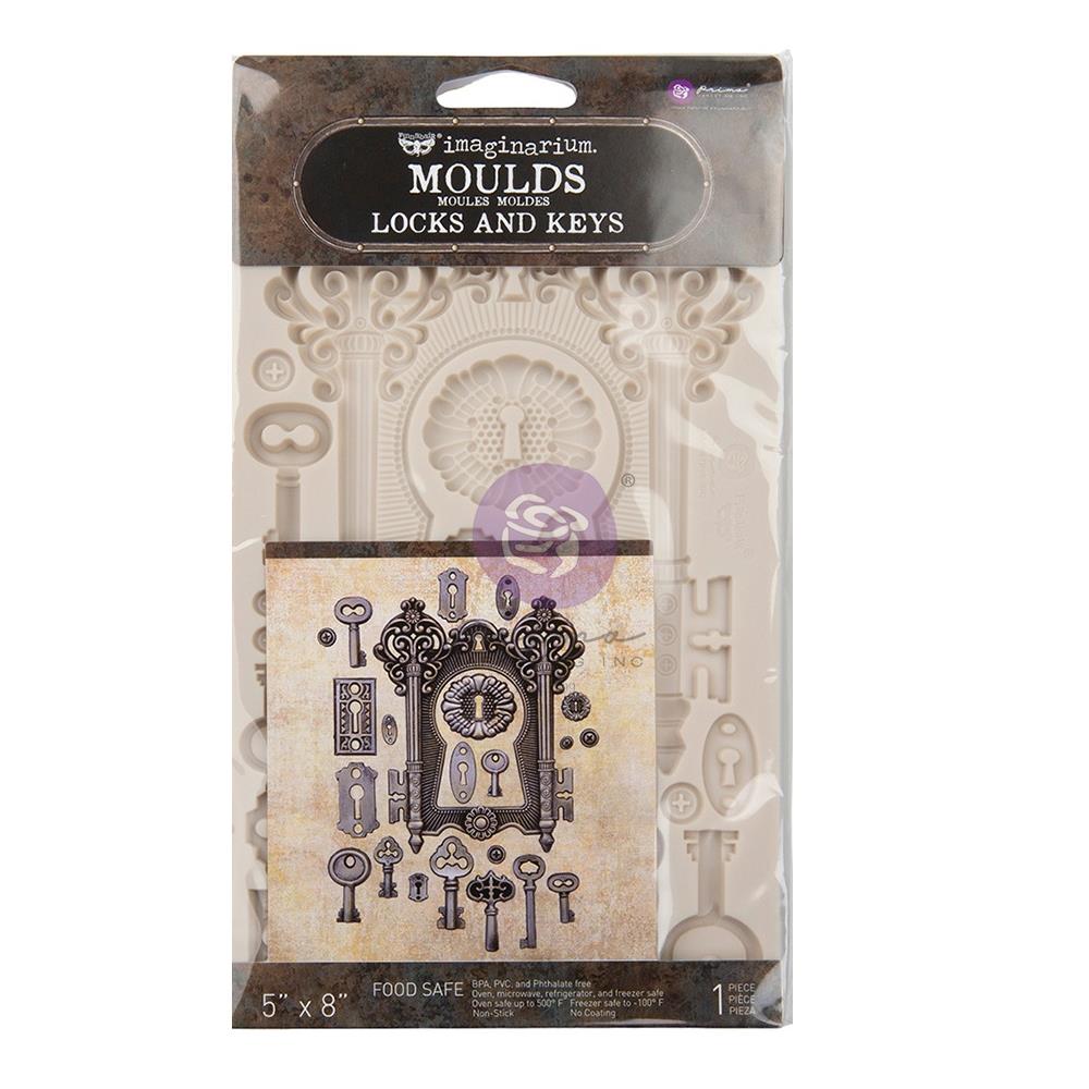 Finnabair Decor Moulds - Locks & Keys