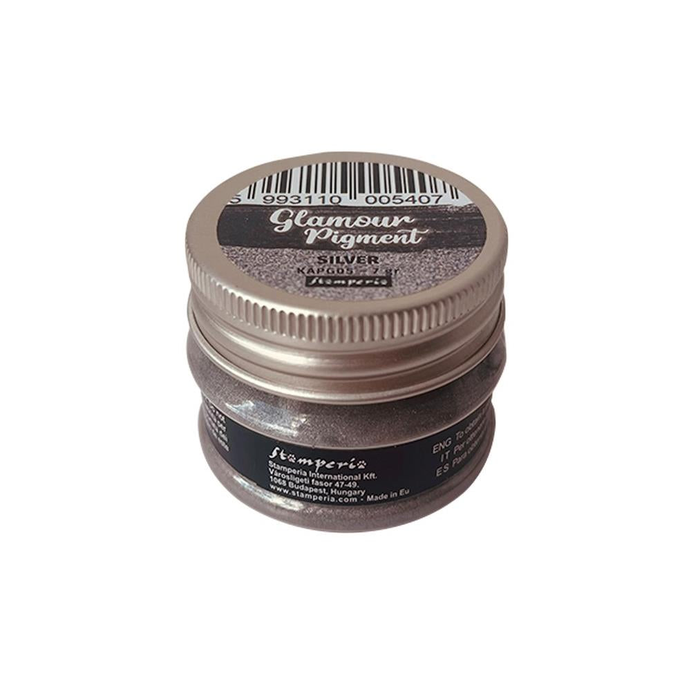 Stamperia Glamour Powder Pigment - Silver