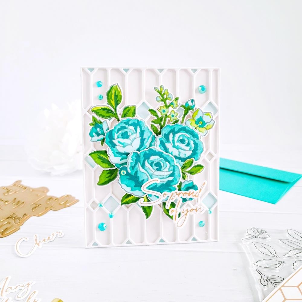 Pinkfresh Studio Clear Stamp Set - Grant Yourself Grace