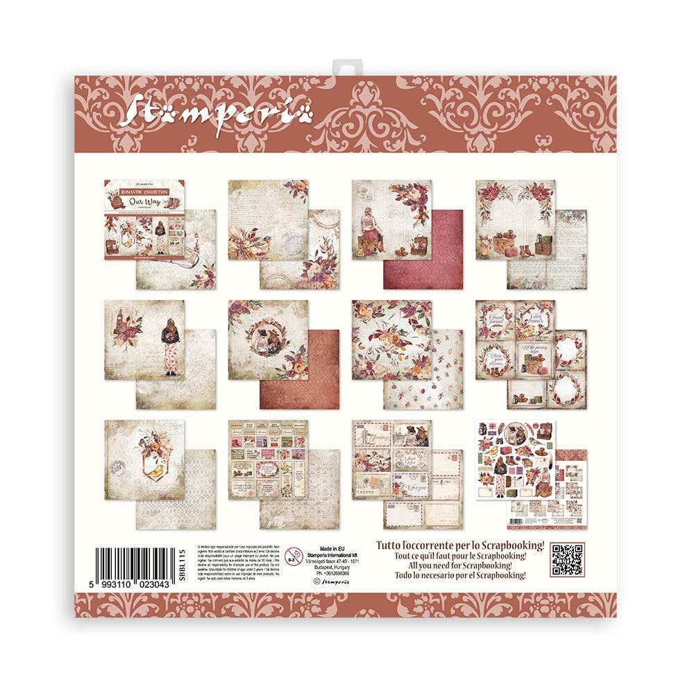 Stamperia Double-Sided Paper Pad - 12x12 - Our Way