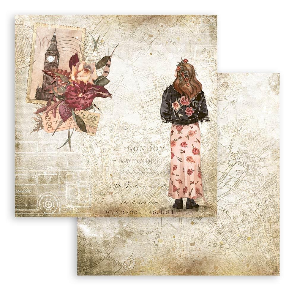 Stamperia Double-Sided Paper Pad - 12x12 - Our Way