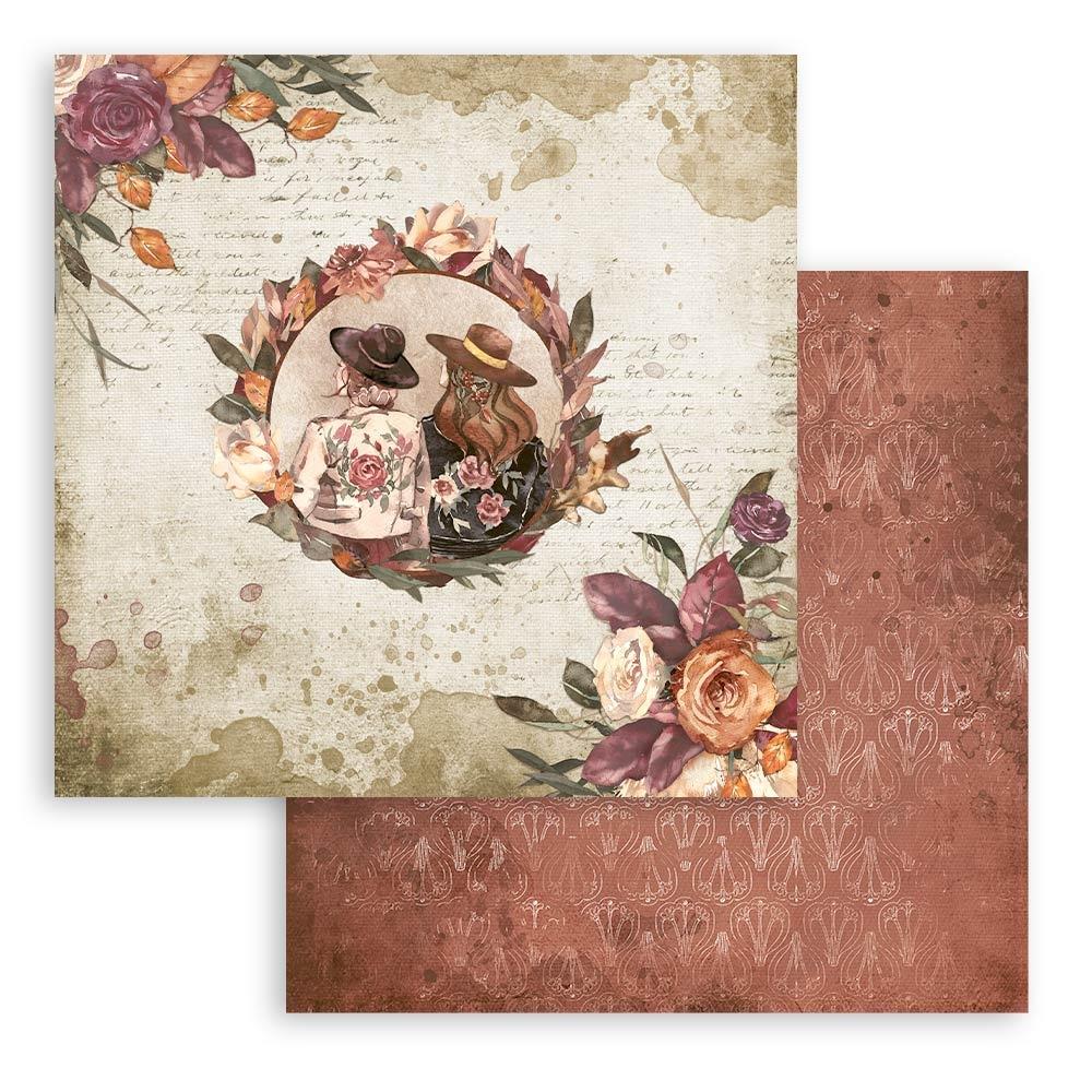 Stamperia Double-Sided Paper Pad - 12x12 - Our Way