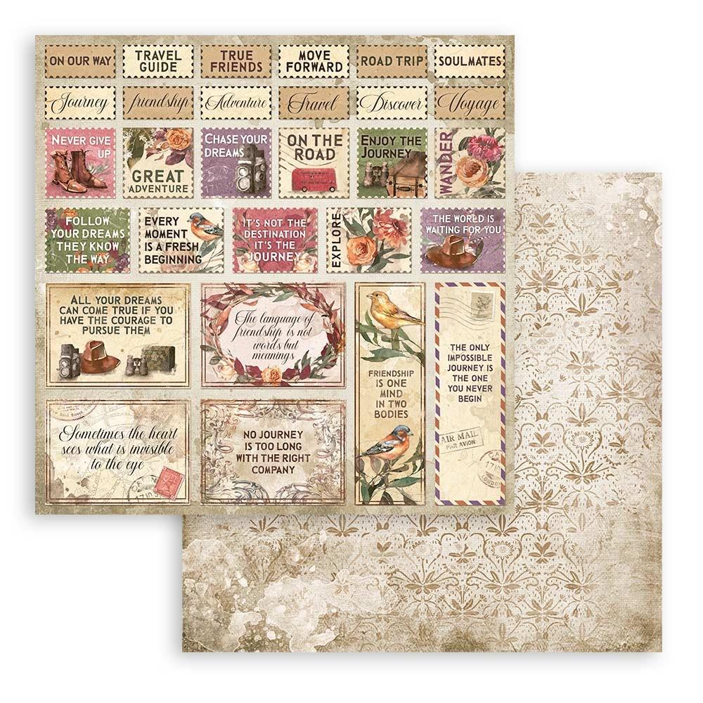 Stamperia Double-Sided Paper Pad - 12x12 - Our Way