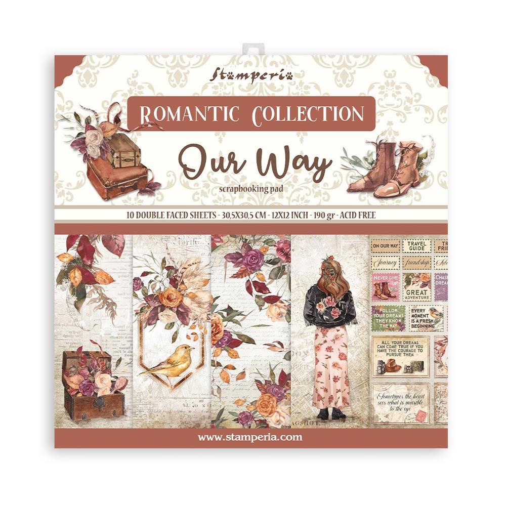 Stamperia Double-Sided Paper Pad - 12x12 - Our Way