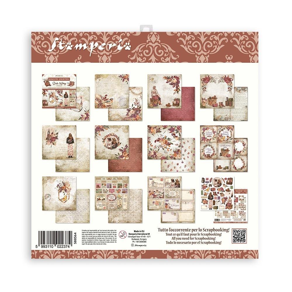 Stamperia Double-Sided Paper Pad - 6x6 - Our Way