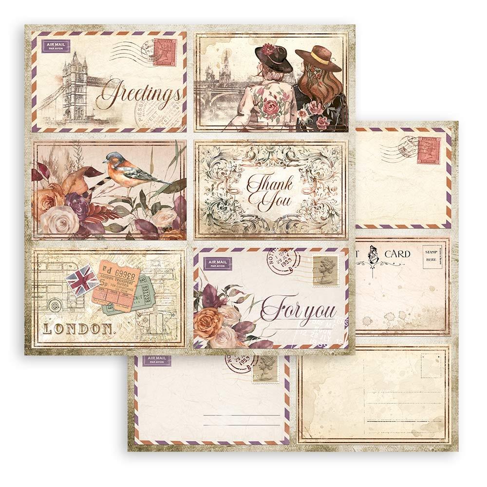 Stamperia Double-Sided Paper Pad - 6x6 - Our Way