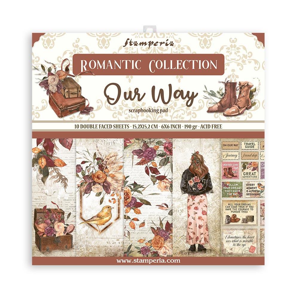 Stamperia Double-Sided Paper Pad - 6x6 - Our Way