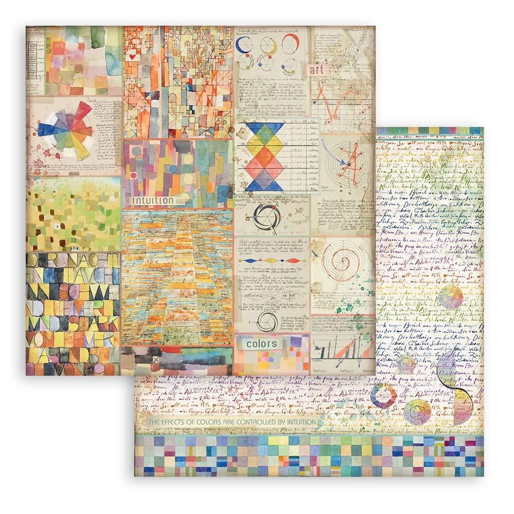 Stamperia Double-Sided Paper Pad - 12x12 - Bauhaus