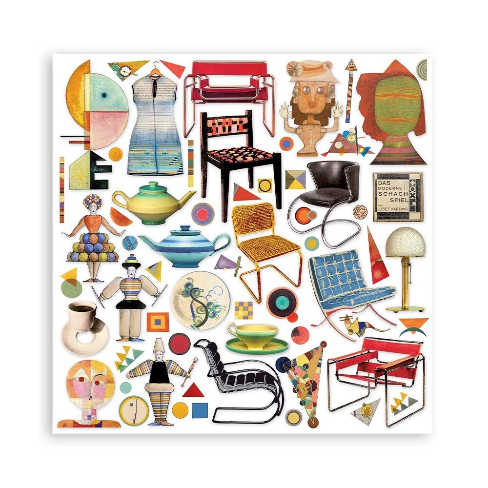Stamperia Double-Sided Paper Pad - 12x12 - Bauhaus