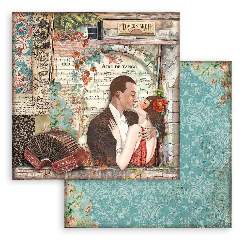 Stamperia Double-Sided Paper Pad - 6x6 - Desire