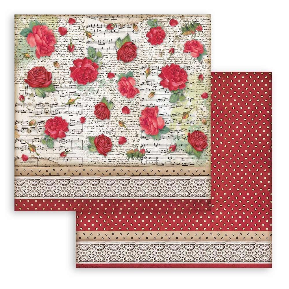 Stamperia Double-Sided Paper Pad - 6x6 - Desire