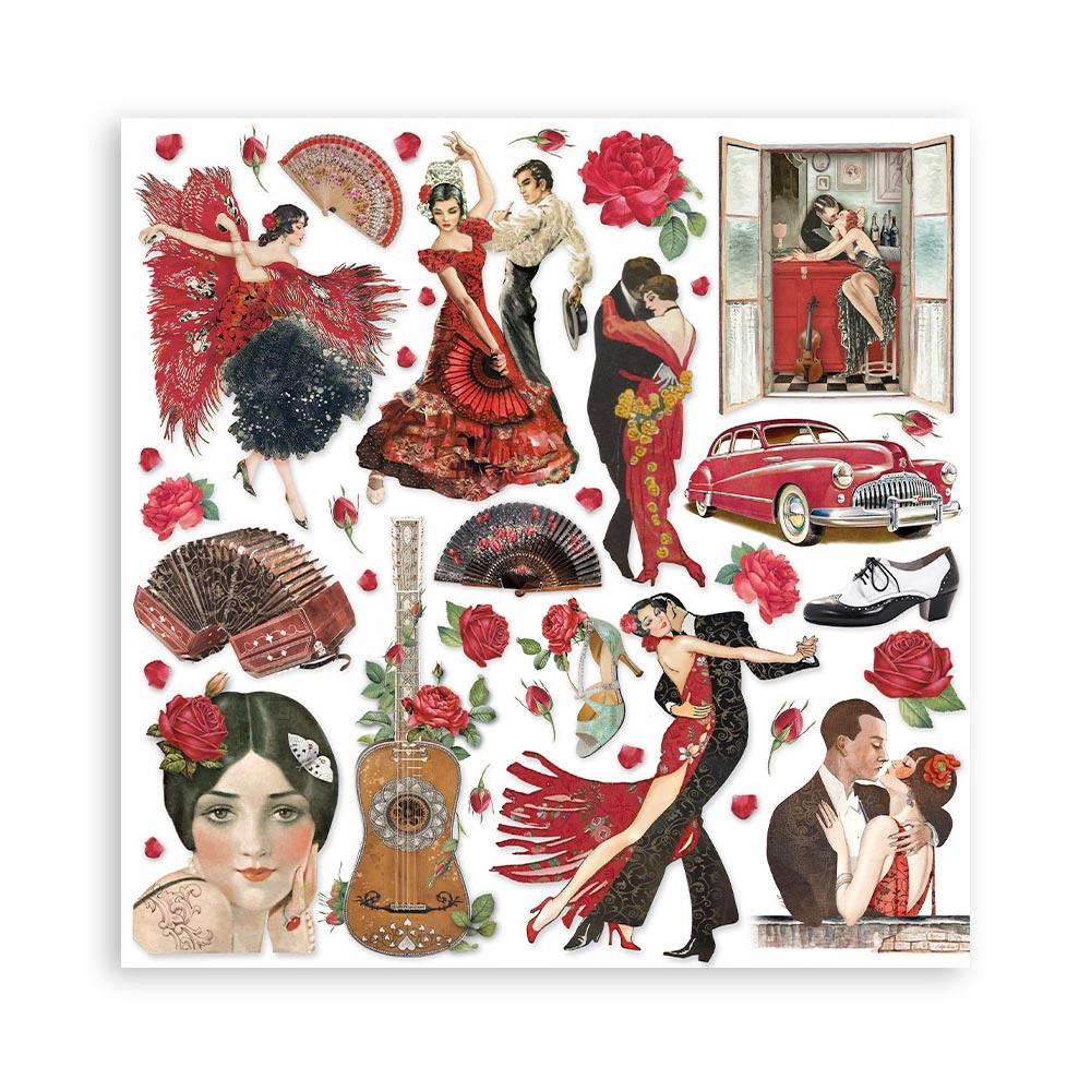 Stamperia Double-Sided Paper Pad - 6x6 - Desire