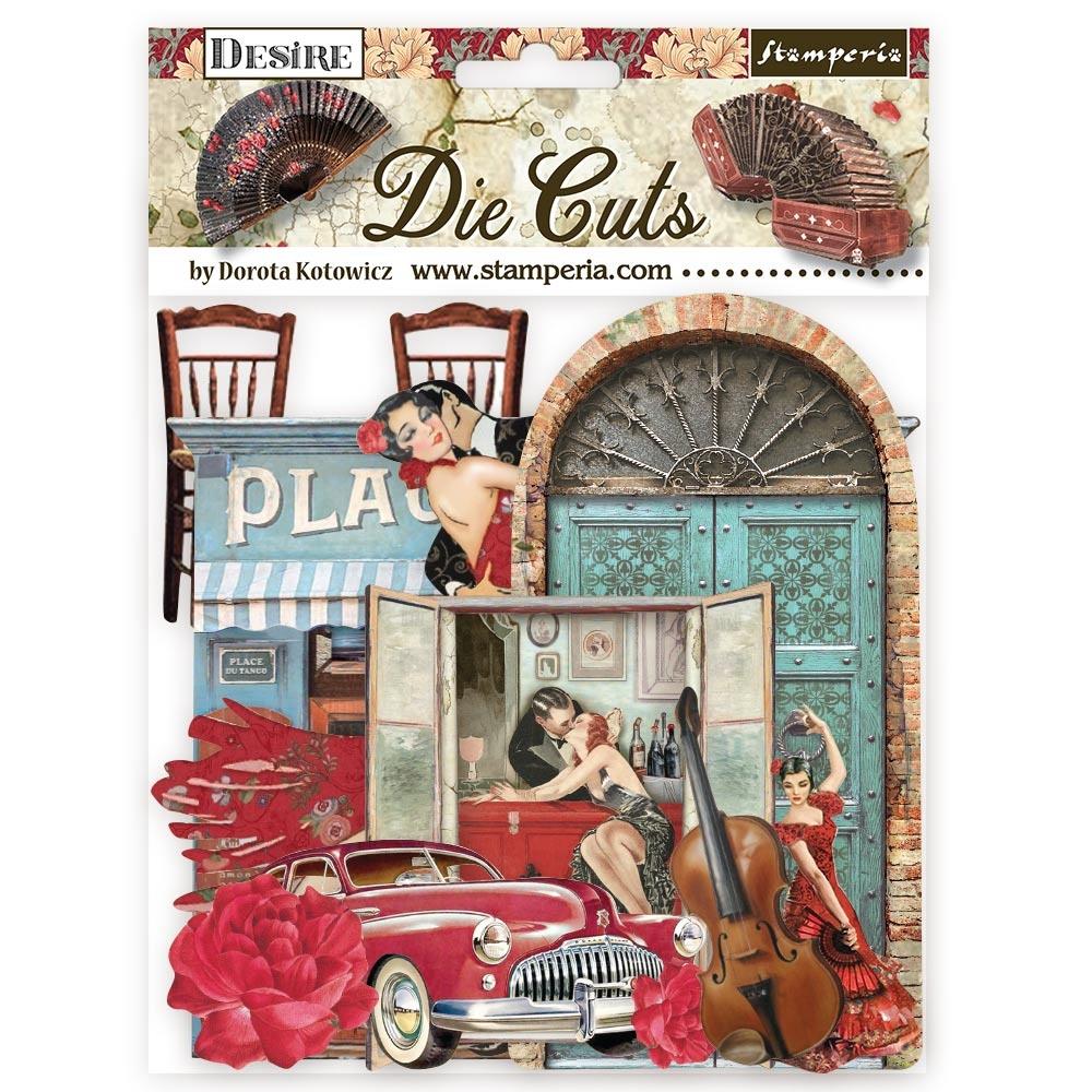 Stamperia Die-Cuts - Desire
