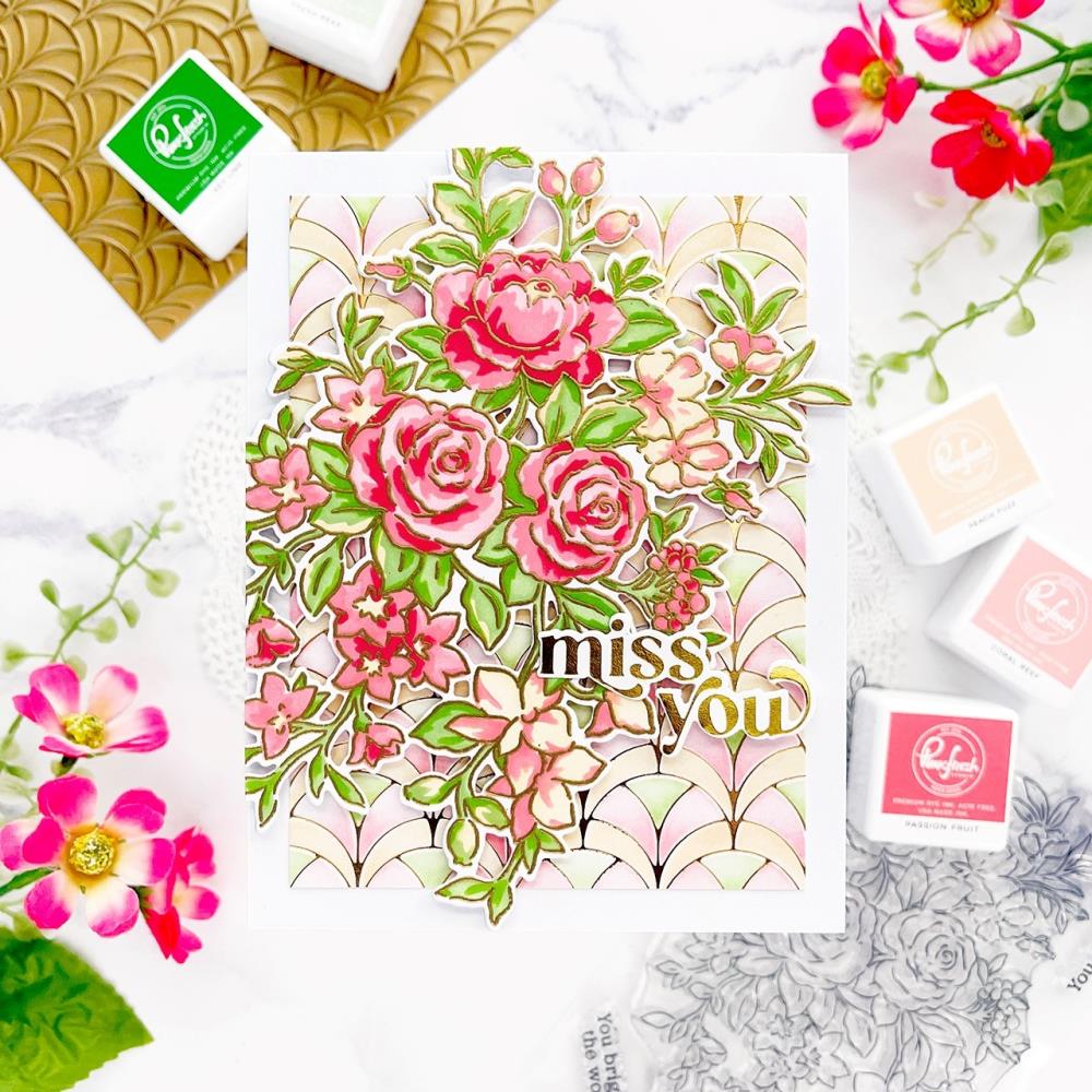 Pinkfresh Studio Hot Foil Plate - Geo Arch