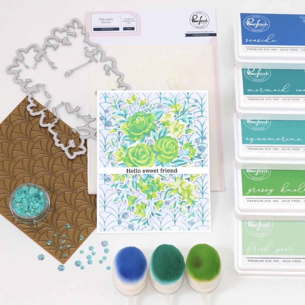 Pinkfresh Studio Hot Foil Plate - Geo Arch