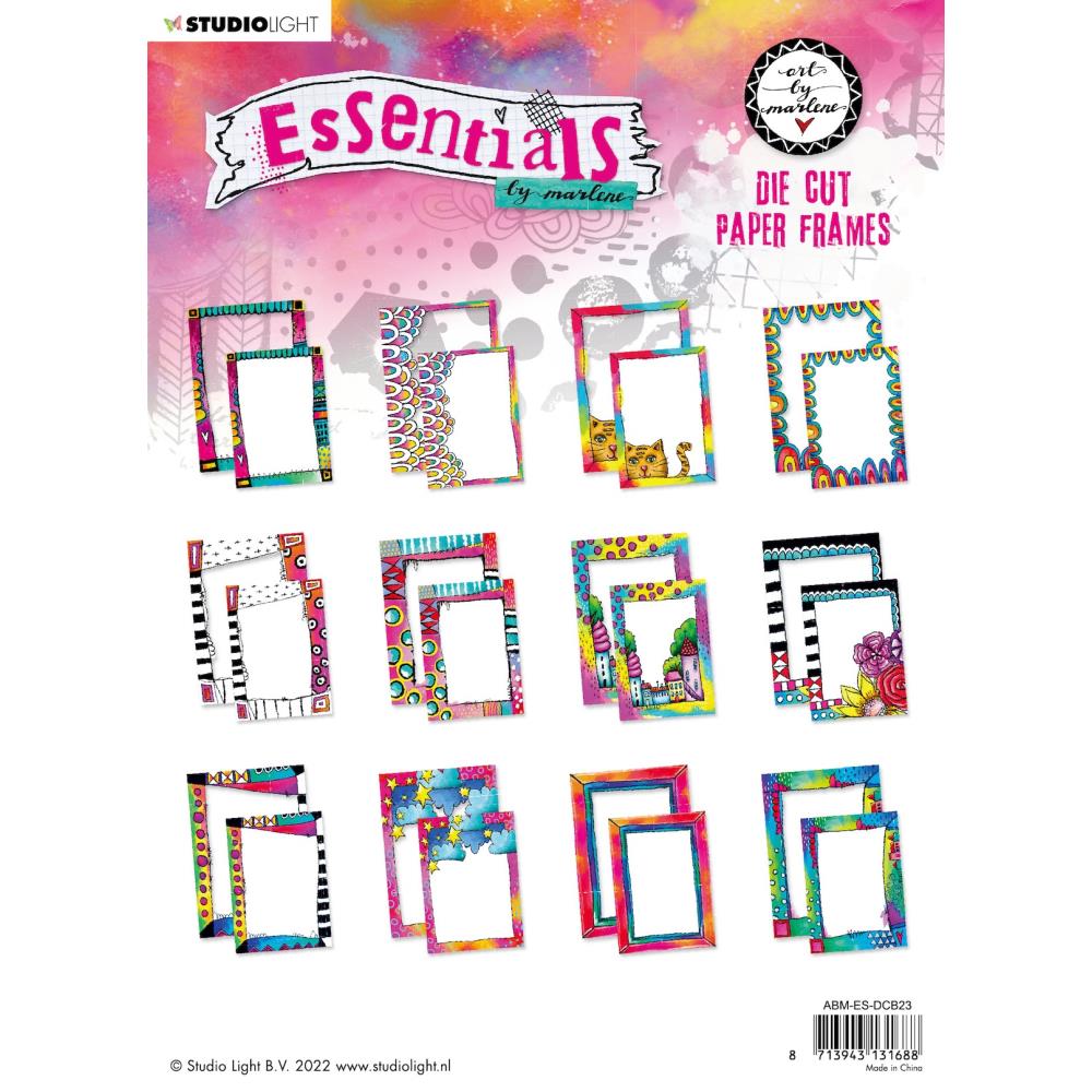 Studio Light Art By Marlene Essentials Die-Cut Block - Paper Frames