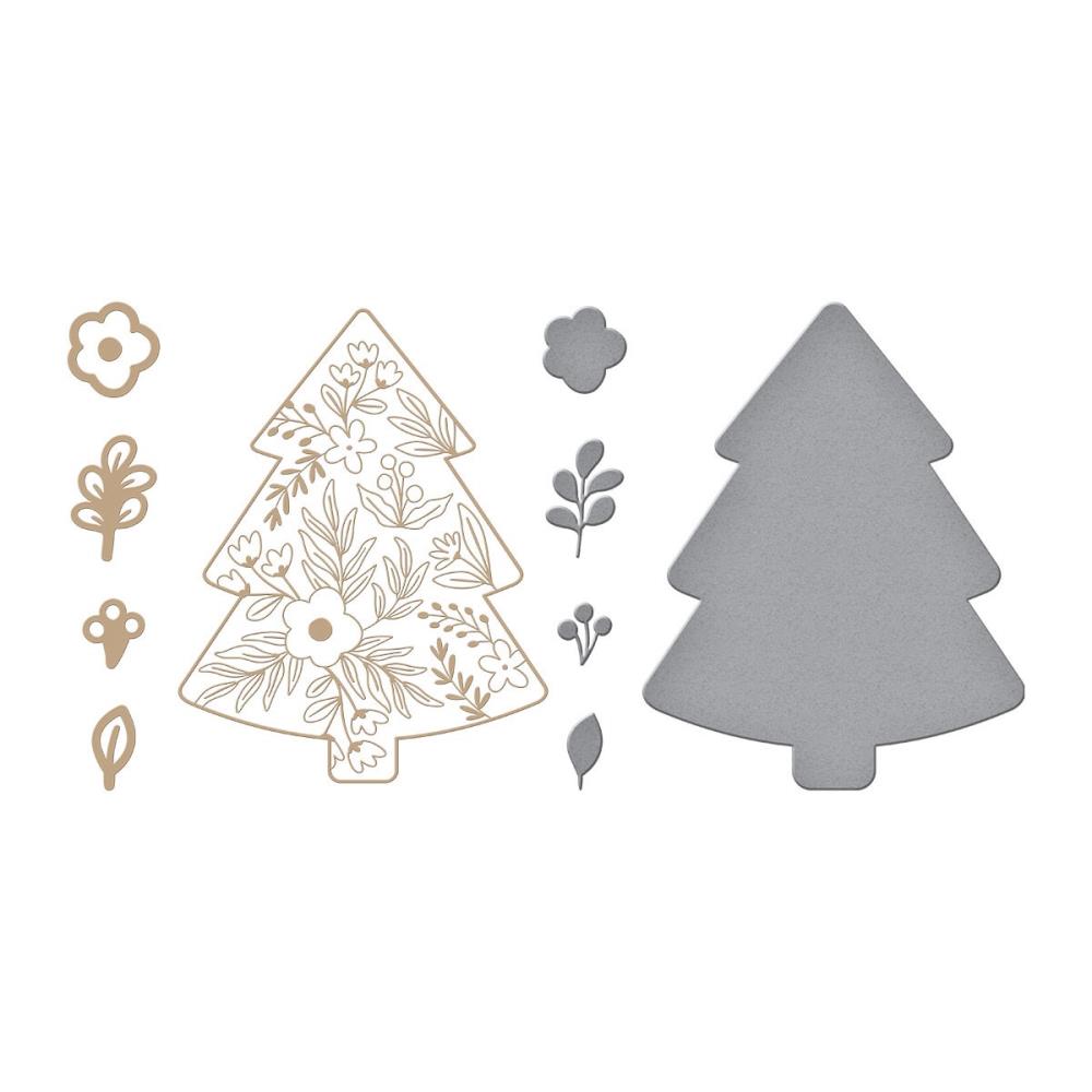 Spellbinders Glimmer Hot Foil Plate - Blooming Tree