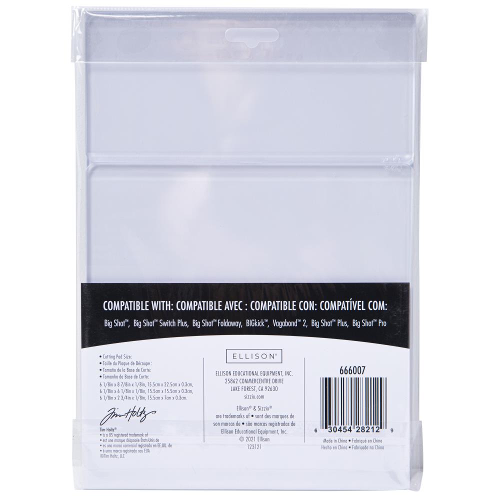Sizzix Accessory Cutting Pads By Tim Holtz - Multipack