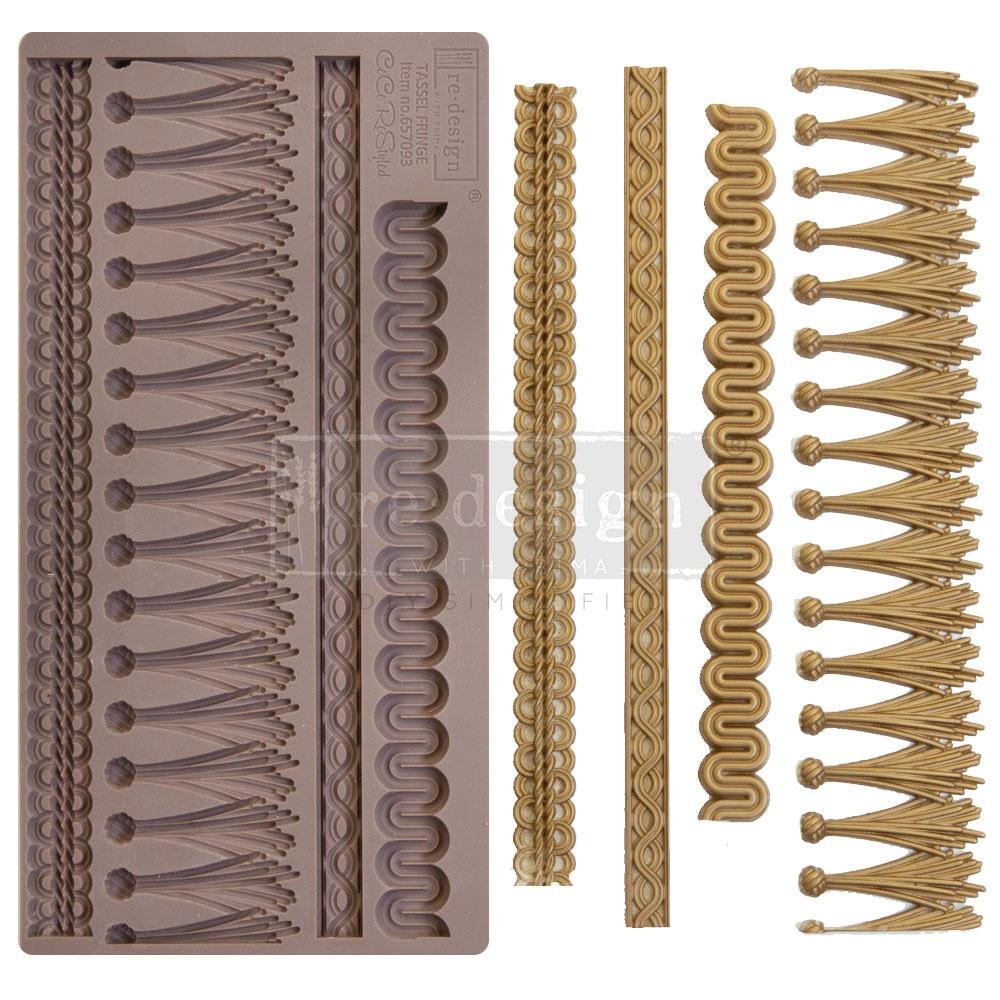 Prima Marketing Re-Design Mould - Tassel Fringe