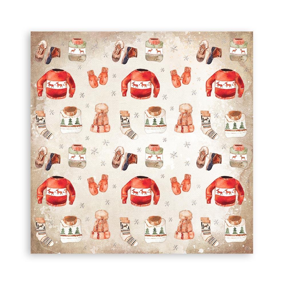 Stamperia Double-Sided Paper Pad - 12x12 - Home For The Holidays