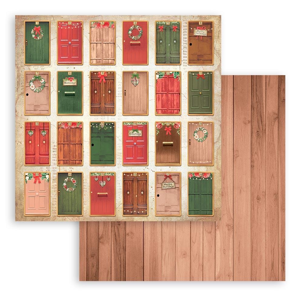 Stamperia Double-Sided Paper Pad - 12x12 - Home For The Holidays