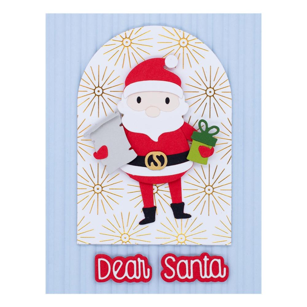Spellbinders Glimmer Hot Foil Plate - Starburst - Tinsel Time