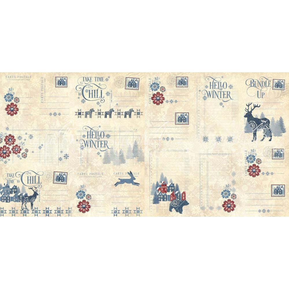 Graphic 45 - Journaling Cards - Let's Get Cozy