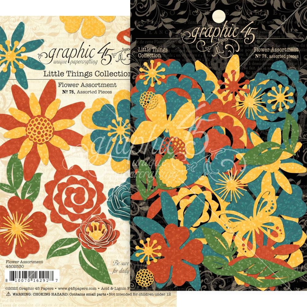Graphic 45 Flower Assortment - Little Things