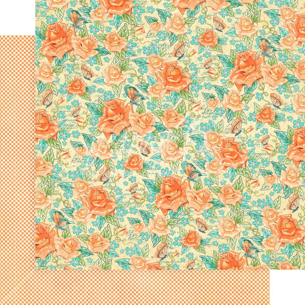 Graphic 45 - 8x8 Paper Pad - Cafe Parisian