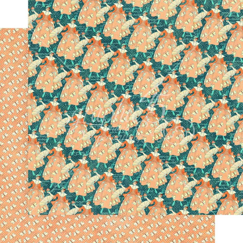 Graphic 45 - 8x8 Paper Pad - Cafe Parisian