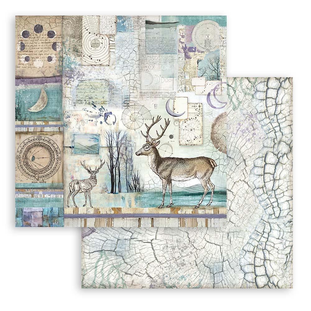 Stamperia Double-Sided Paper Pad - 12x12 - Cosmos Infinity