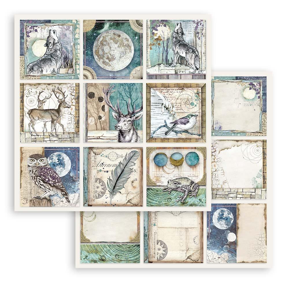 Stamperia Double-Sided Paper Pad - 12x12 - Cosmos Infinity