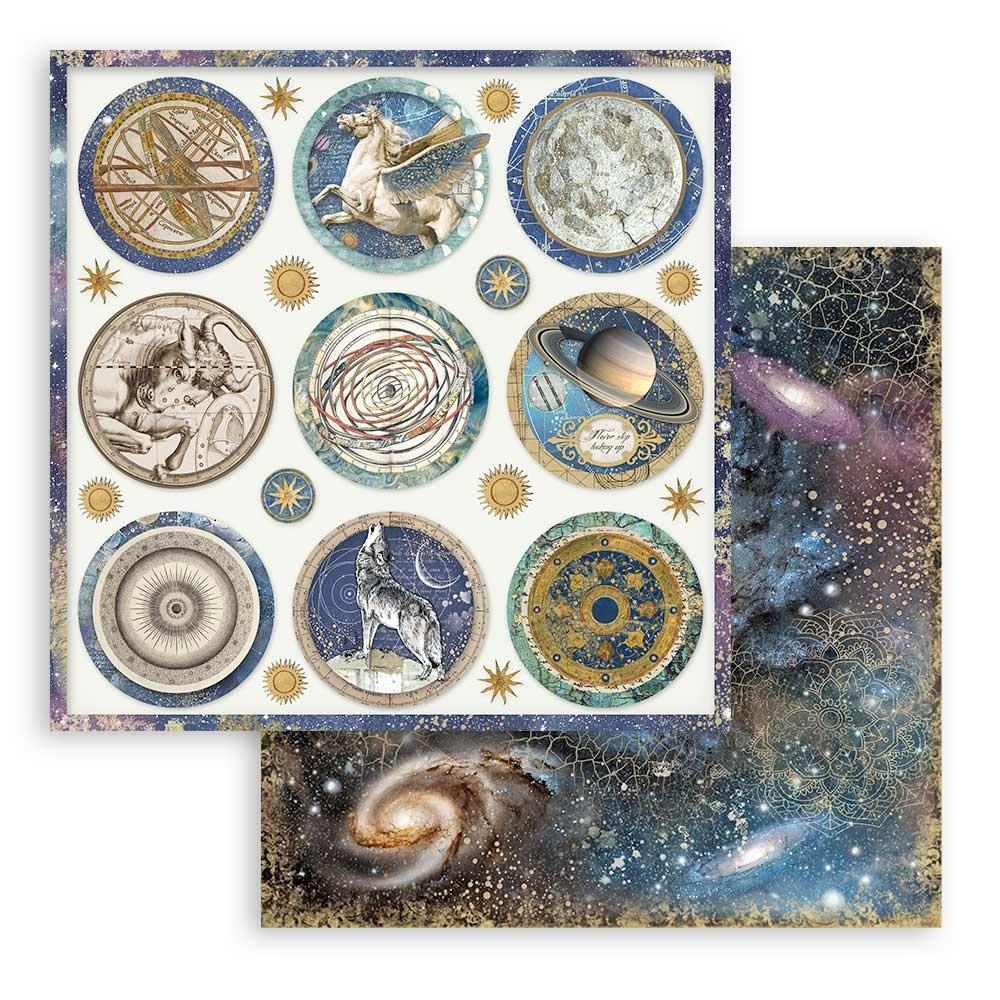 Stamperia Double-Sided Paper Pad - 12x12 - Cosmos Infinity