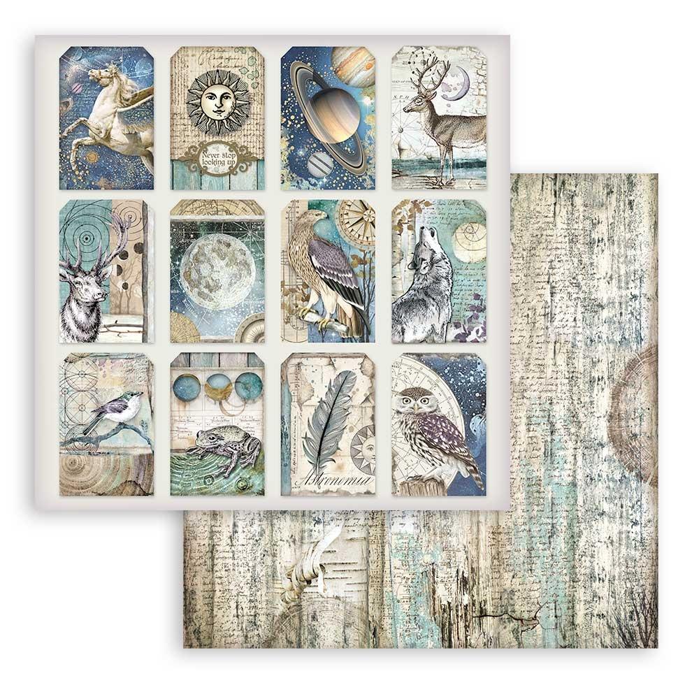 Stamperia Double-Sided Paper Pad - 12x12 - Cosmos Infinity