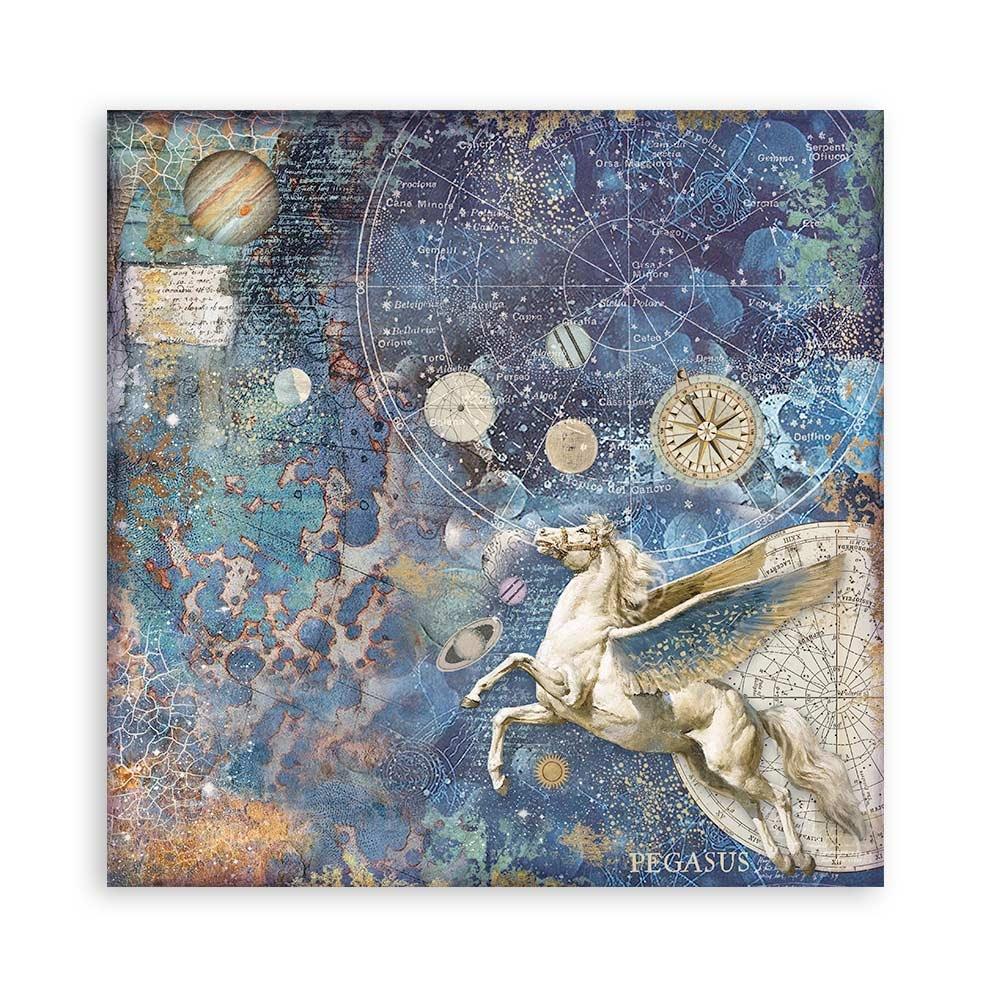 Stamperia Double-Sided Paper Pad - 12x12 - Cosmos Infinity