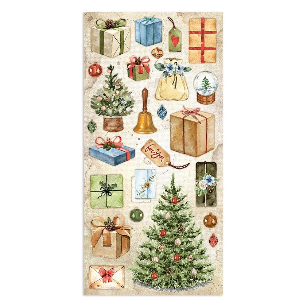 Stamperia Collectables Double-Sided Paper 6X12 - Home For The Holidays