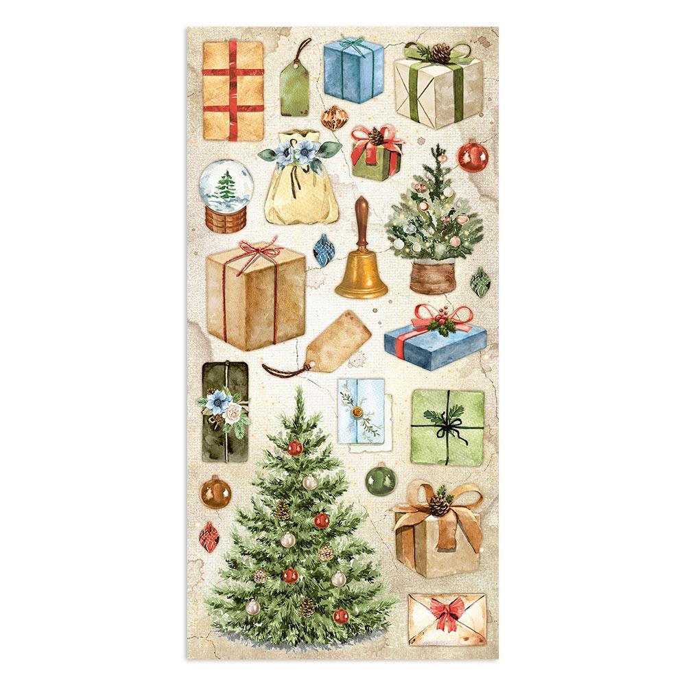 Stamperia Collectables Double-Sided Paper 6X12 - Home For The Holidays