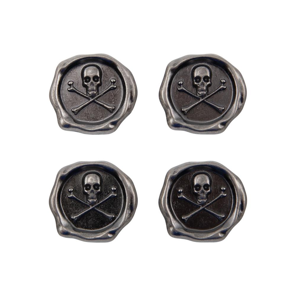 Idea-Ology Metal Shape Seals - Halloween 4 pack