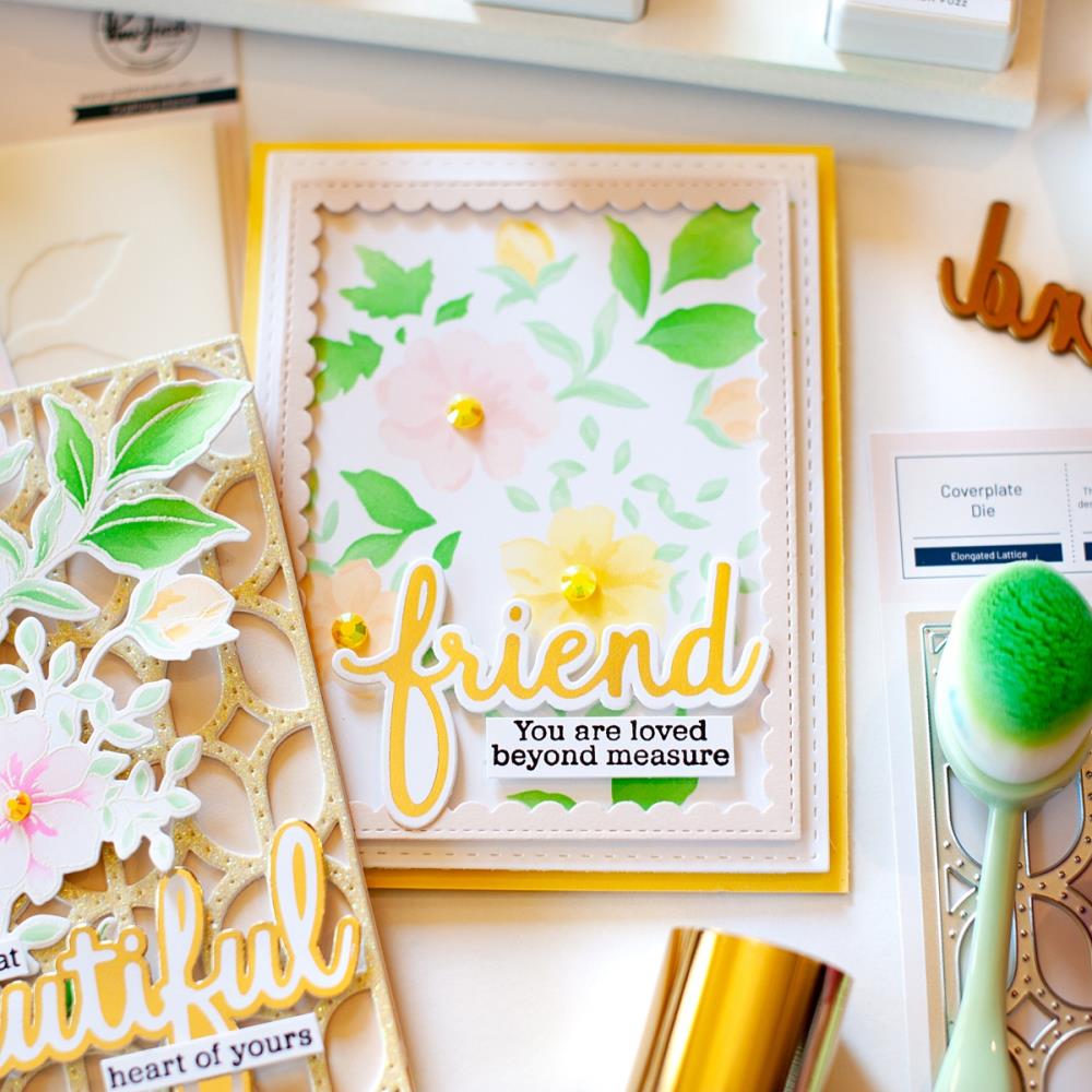 Pinkfresh Studio Stencils - Beyond Measure Layering