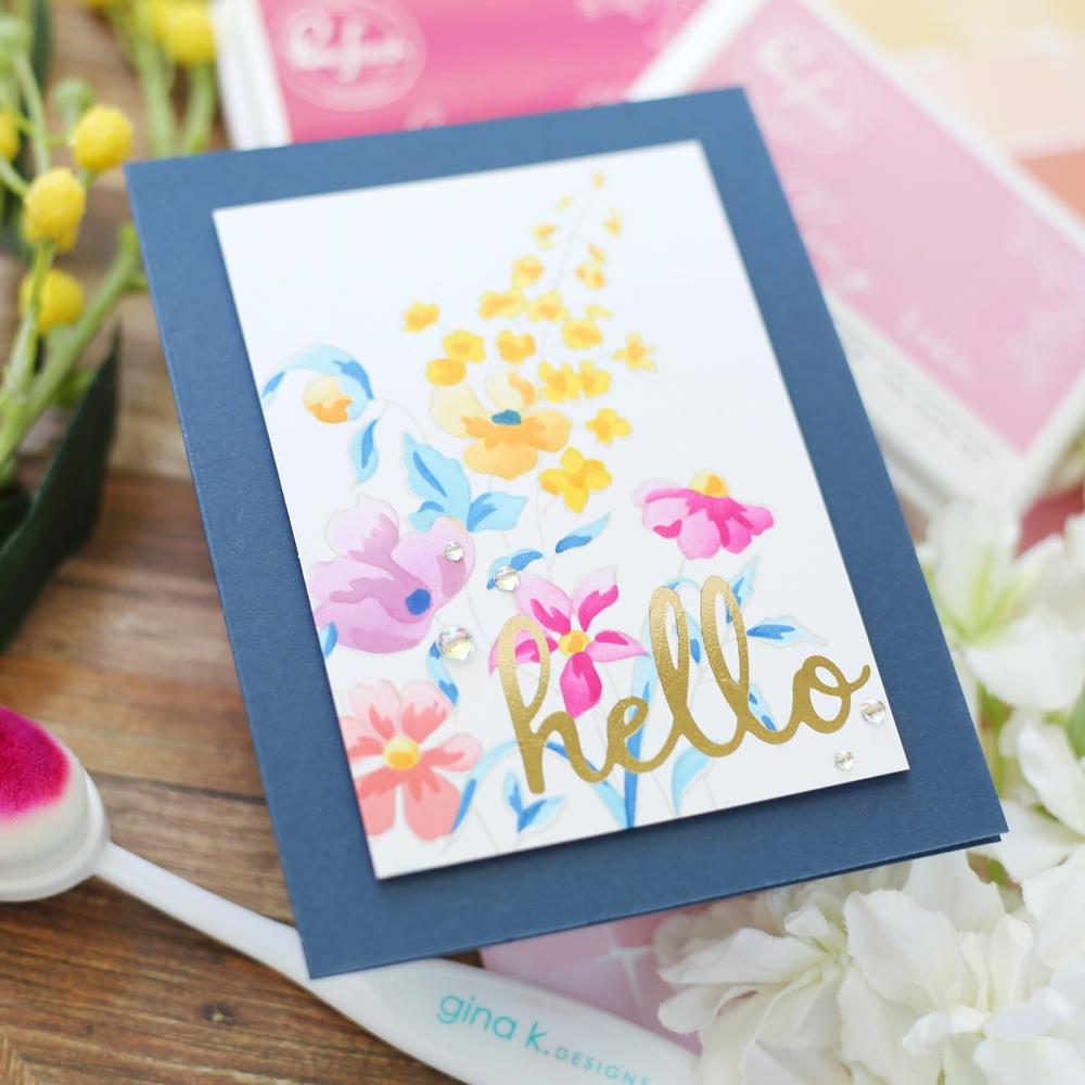 Pinkfresh Studio Stencils - Happy Dance Layering