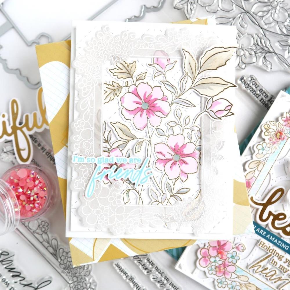 Pinkfresh Studio Clear Stamp Set - In My Heart