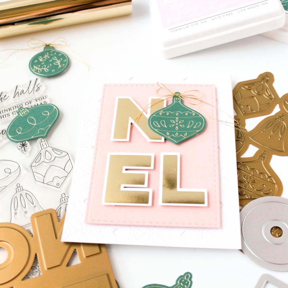 Pinkfresh Studio Hot Foil Plate - Noel