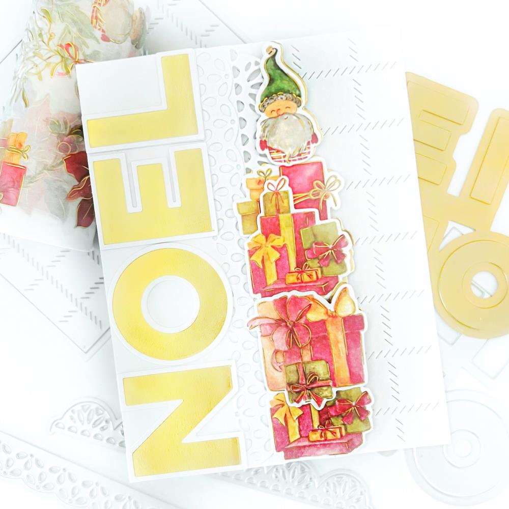 Pinkfresh Studio Hot Foil Plate - Noel