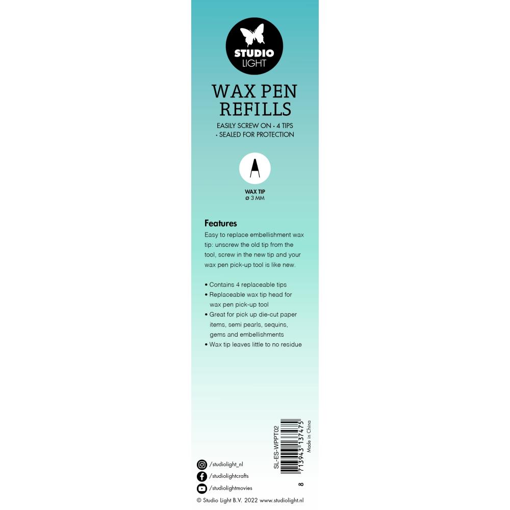 Studio Light Wax Pen Pick-Up Tool Replacement Tips
