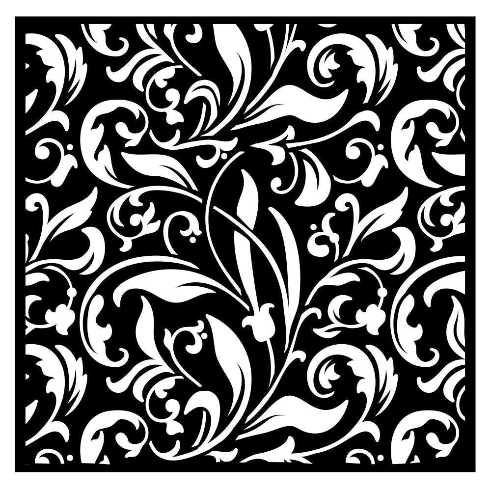 Stamperia Stencil - Rose Parfum Texture