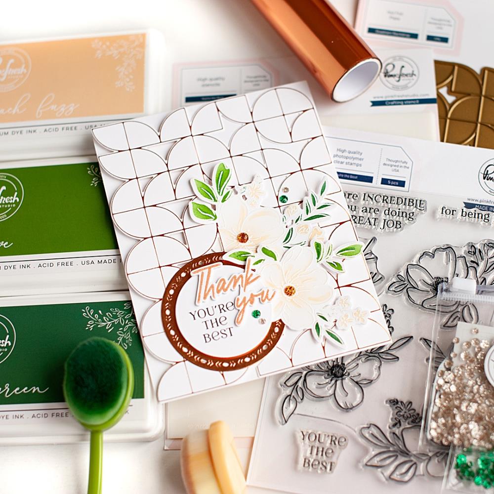 Pinkfresh Studio Clear Stamp Set - You're The Best