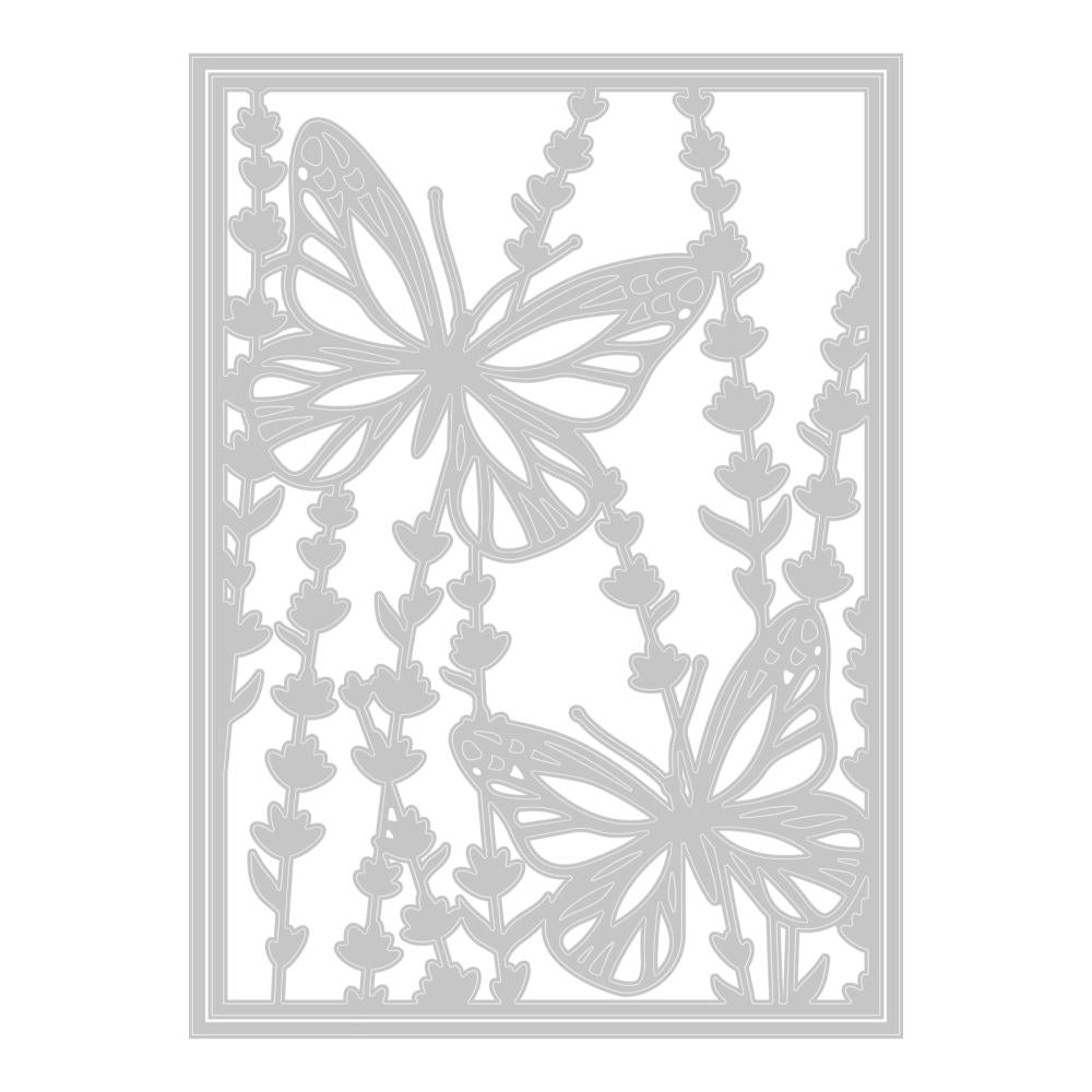 Sizzix Thinlits Die By Jennifer Ogborn - Botanical Card Front
