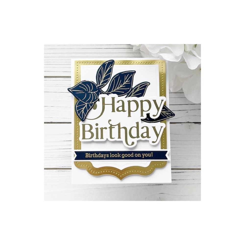 Pinkfresh Studio Hot Foil Plate - Happy Birthday