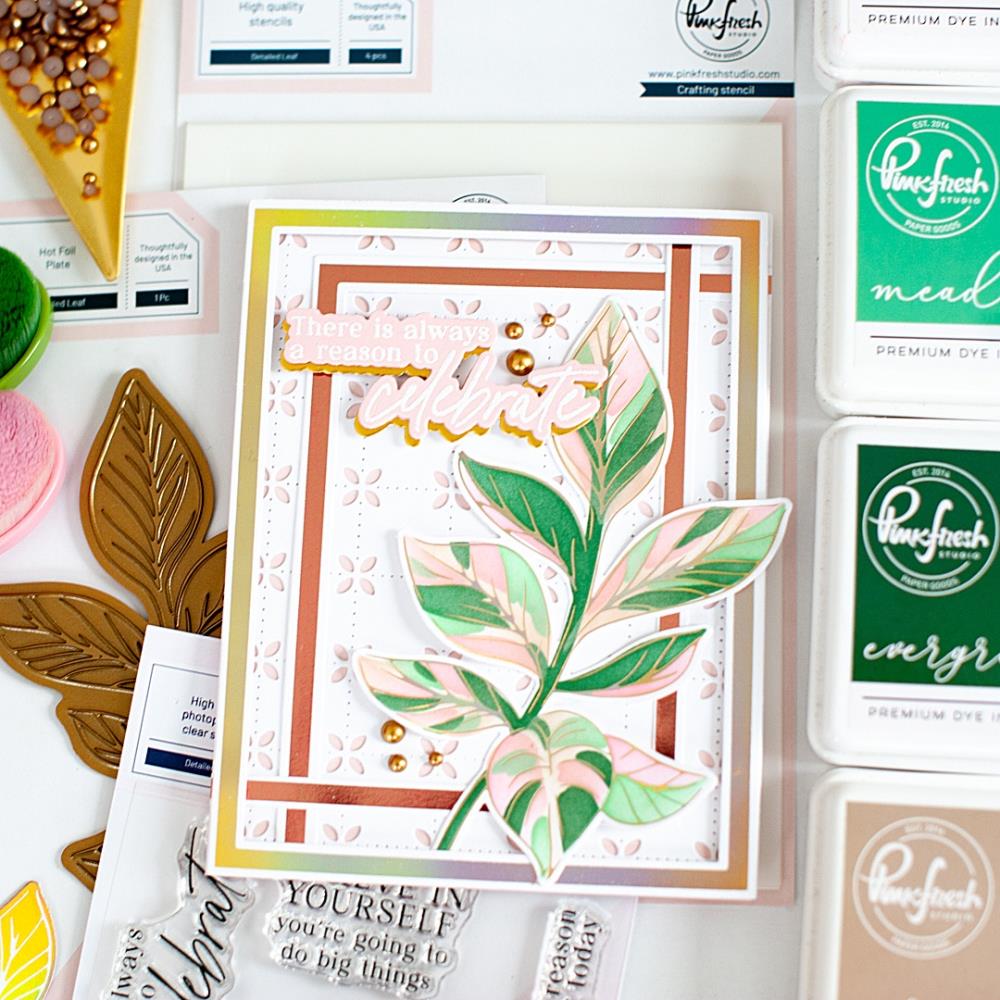 Pinkfresh Studio Slimline Die Set - Nested Rectangles